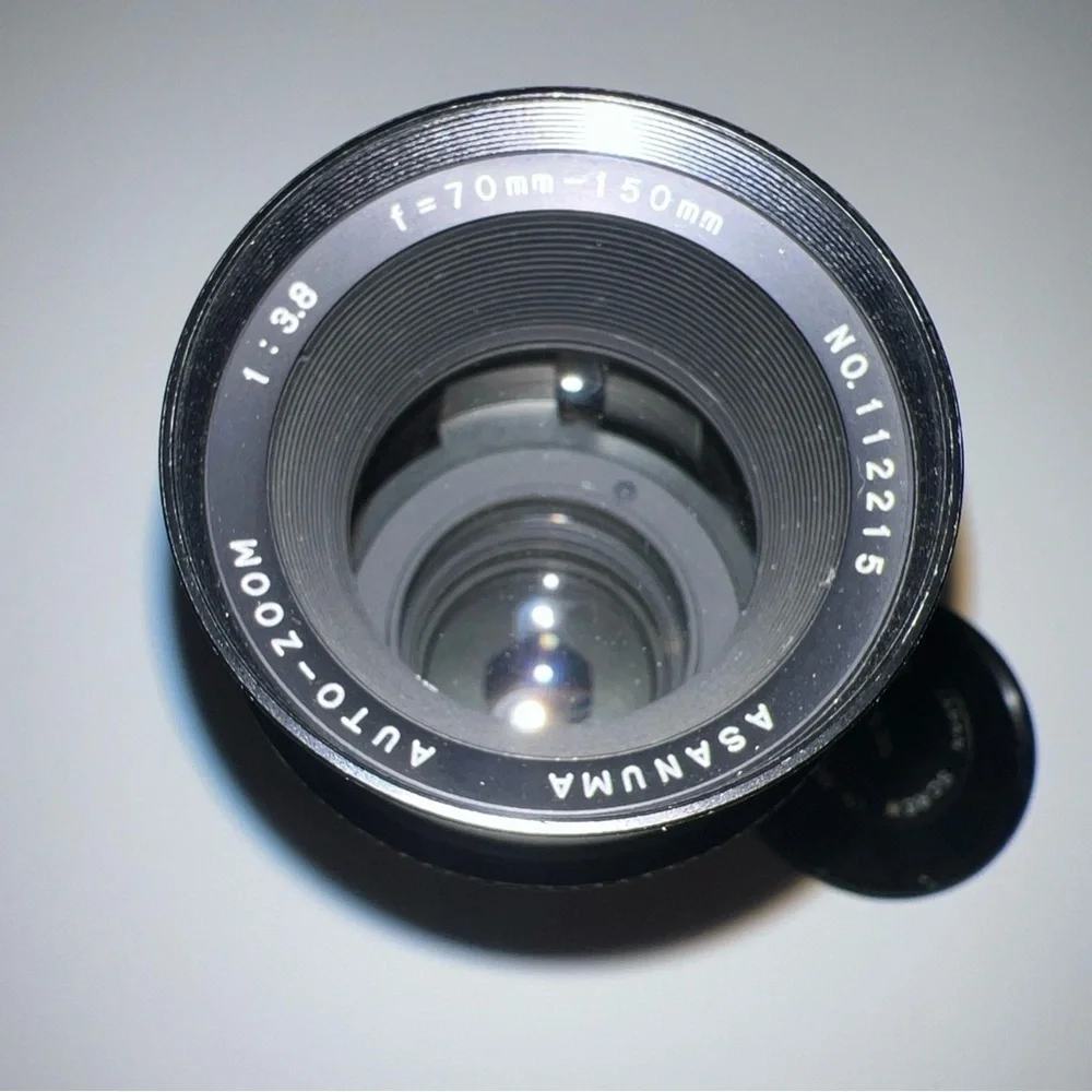 Spiratone Asanuma F=70mm-150mm Camera Lens Vintage Black Preowned Untested!!